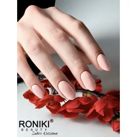 Roniki Macaron széria - 01 púderrózsaszín gél lakk