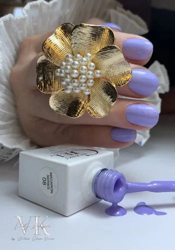 Roniki Macaron széria - 08 levendula gél lakk