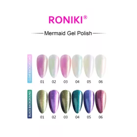 Roniki Mermaid gél lakk box