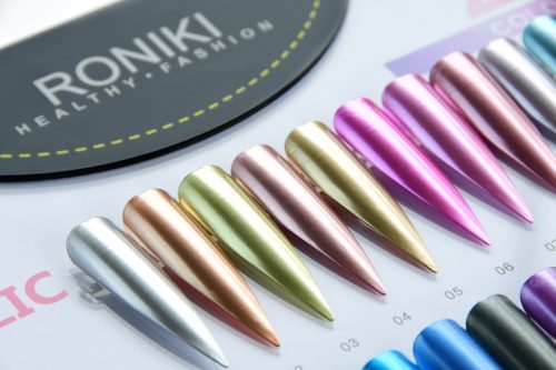 Roniki Metallic gél 18 - lila