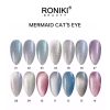 Roniki Mermaid cat eye gél lakk 01 - mágnesezhető