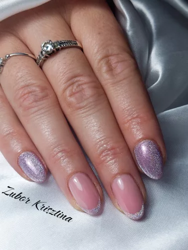 Roniki Mermaid cat eye gél lakk 07 - mágnesezhető