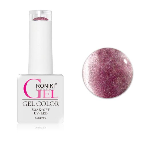 Roniki Mermaid cat eye TPO free gél lakk 10 - mágnesezhető
