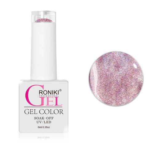 Roniki Mermaid cat eye TPO free gél lakk 14 - mágnesezhető