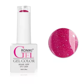   Roniki Neon reflektív széria - 04 pink reflektív gél lakk