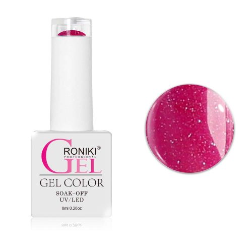 Roniki Neon reflektív széria TPO free - 04 pink reflektív gél lakk