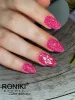 Roniki Neon reflektív széria - 04 pink reflektív gél lakk