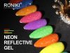 Roniki Neon reflektív széria TPO free - 04 pink reflektív gél lakk