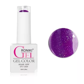   Roniki Neon reflektív széria - 05 lila reflektív gél lakk