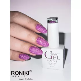   Roniki Neon reflektív széria - 05 lila reflektív gél lakk