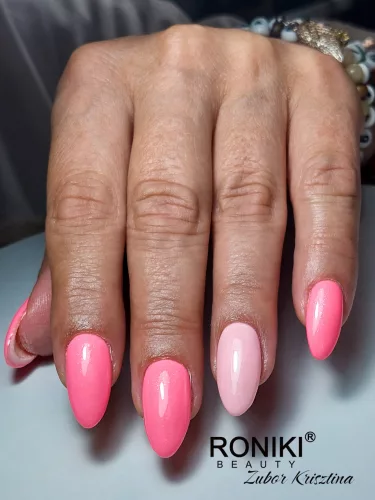 Roniki Pearl peach széria - 03 gél lakk