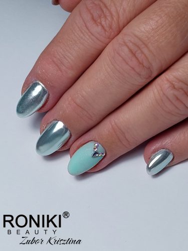 Roniki Pearl peach széria - 14 gél lakk