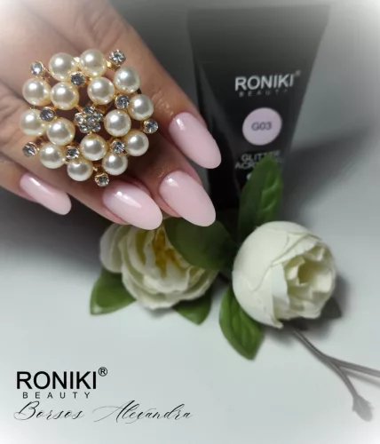 Roniki glitter poly gel - 03 - 30g