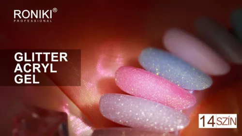 Roniki glitter poly gel - 03 - 30g