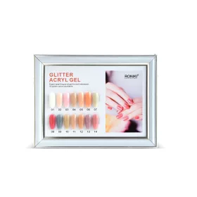 Roniki glitter poly gel - 10 - 30g