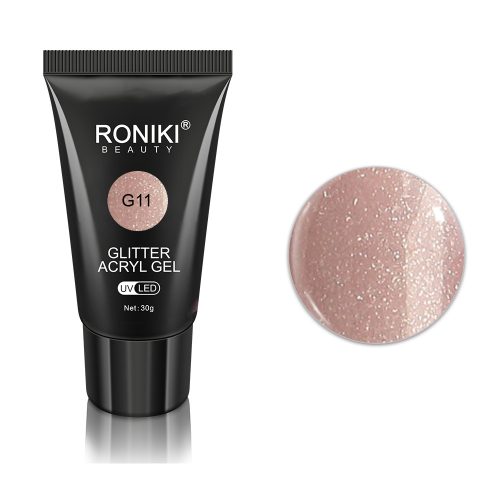 Roniki TPO free glitter poly gel - 11 - 30g