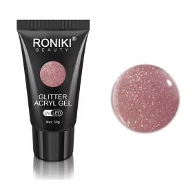 Roniki glitter poly gel - 14 - 30g