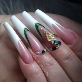 Roniki hema free poly gel - white - 30g - hema mentes