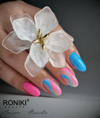 Roniki Pink széria - 11 gél lakk