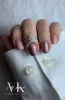 Roniki Platinum diamond széria - 07 csillámos lila gél lakk