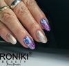 Roniki Platinum diamond széria TPO free - 09 csillámos lila gél lakk