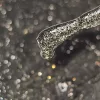 Roniki Platinum diamond széria - 12 csillámos arany gél lakk