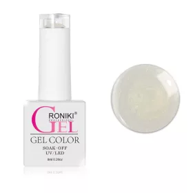   Roniki Pearl threaded széria - 02 pezsgő gyöngyház gél lakk