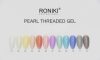 Roniki Pearl threaded széria - 02 pezsgő gyöngyház gél lakk