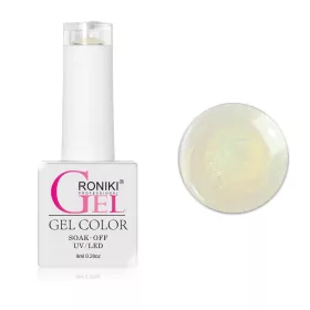   Roniki Pearl threaded széria - 03 sárga gyöngyház gél lakk