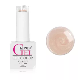   Roniki Pearl threaded széria - 04 rosegold gyöngyház gél lakk