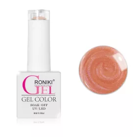   Roniki Pearl threaded széria - 05 narancs gyöngyház gél lakk