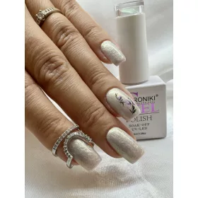   Roniki Pearl threaded széria - 08 menta gyöngyház gél lakk