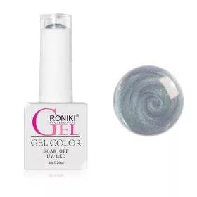   Roniki Pearl threaded széria - 11 szürke gyöngyház gél lakk