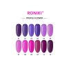 Roniki Purple flower széria - 01 gél lakk