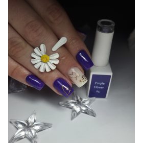Roniki Purple flower széria - 04 gél lakk