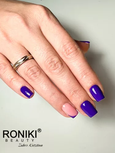 Roniki Purple flower széria - 04 gél lakk