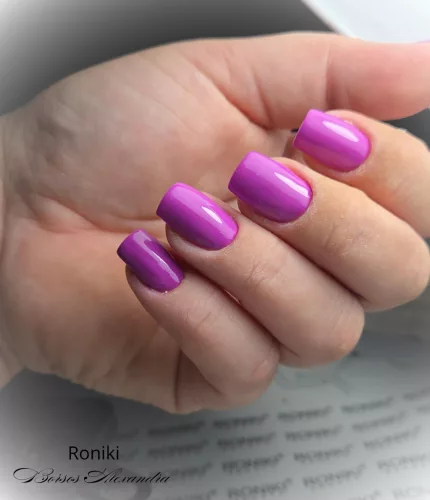 Roniki Purple flower széria - 06 gél lakk