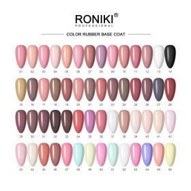 Roniki Rubber base  - white