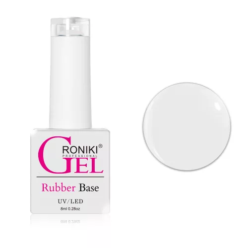 Roniki Rubber base  - 37 - milky white