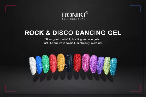 Roniki Rock & disco széria - 11 gél lakk