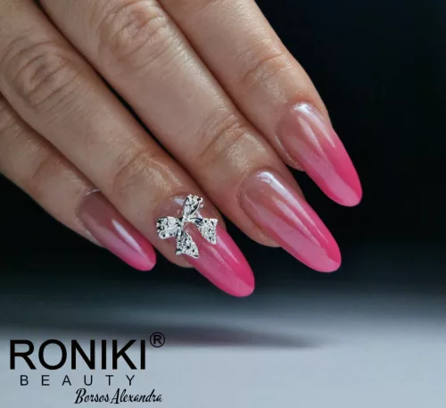 Roniki Rose red széria - 06 gél lakk