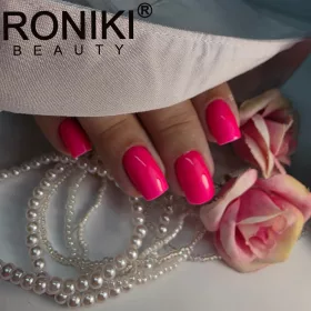 Roniki Rose red széria - 10 gél lakk