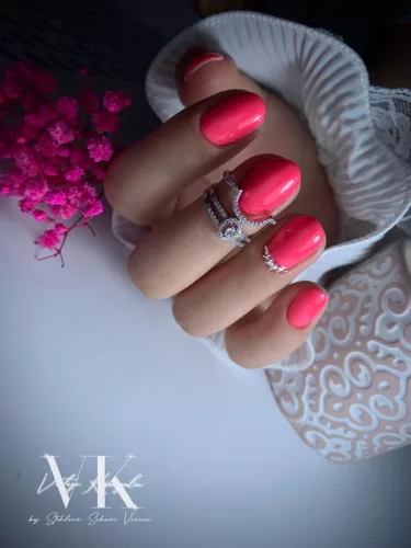 Roniki Rose red széria - 11 gél lakk