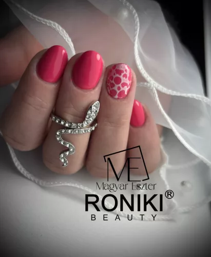 Roniki Rose red széria - 11 gél lakk