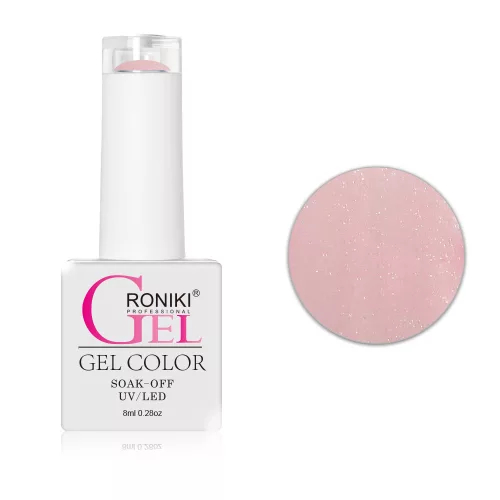 Roniki hema free Shine rubber base  03 - csillámos