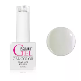 Roniki Shell széria - 01 gyöngyház fehér gél lakk