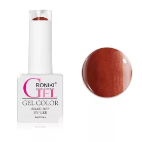 Roniki Shell széria - 07 gyöngyház piros gél lakk