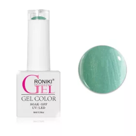 Roniki Shell széria - 08 gyöngyház menta gél lakk