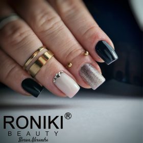 Roniki Star glow széria - 01 gél lakk