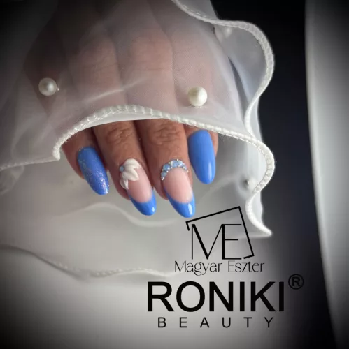 Roniki Vivid blue széria - 09 gél lakk